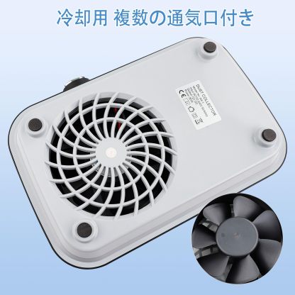 DEWEL ネイル集塵機 ネイルダストコレクター 卓上集塵機 強力吸引 吸収力調節可能 4500rpm回転数 手首が保護でき マット付き 説明書付き 交換用フィルター付き 掃除簡単 静音 ネイルマシン (ブラック)