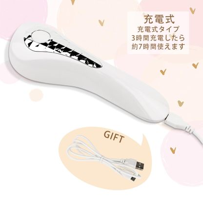 ネイルライト ネイルドライヤー UVライト 15W 5LEDs 充電式 LEDネイルドライヤー 持ち運びやすい ジェルネイル LEDライト 硬化ライト タイマー設定可能 ジェルネイル用 レジン用 レジンクラフト用 2階段タイマー機能 タイマー ホワイト 日本語説明書付き コードレス