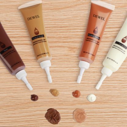 DEWEL 木製品キズ補修セット 12色補修ペン 12色補修クリーム 家具補修マーカー フローリング 床 ドア 家具補修 キズ隠し ネジ穴、ひび割れ、釘目、傷、焼灼、変色など補修 パレット/スクレーパー/ブラシ付き 24本セット