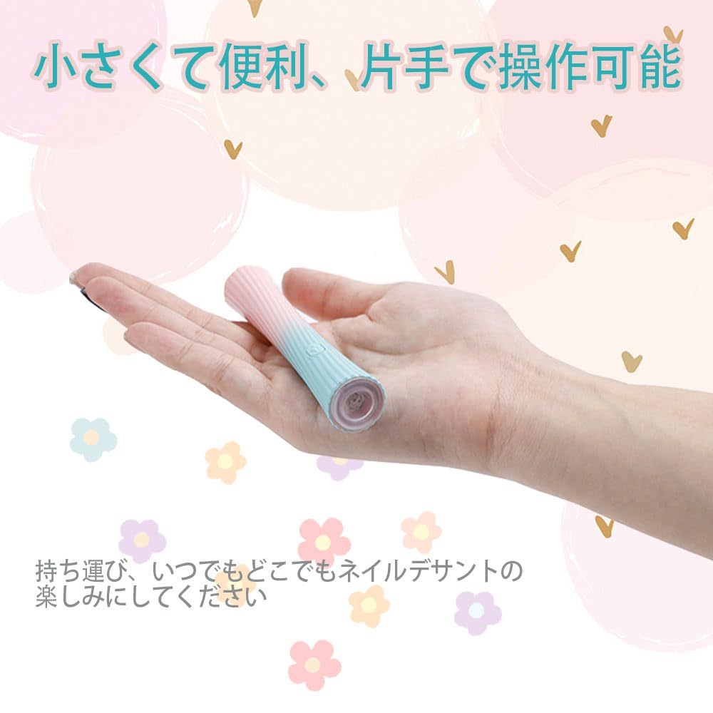 ネイルライト ネイルドライヤー ハンディライト UVライト 3W 1LEDs 充電式 LEDネイルドライヤー 持ち運びやすい ジェルネイル LEDライト 硬化ライト タイマー設定可能 ジェルネイル用 レジン用 レジンクラフト用 2階段タイマー機能 タイマー ホワイト 日本語説明書付き