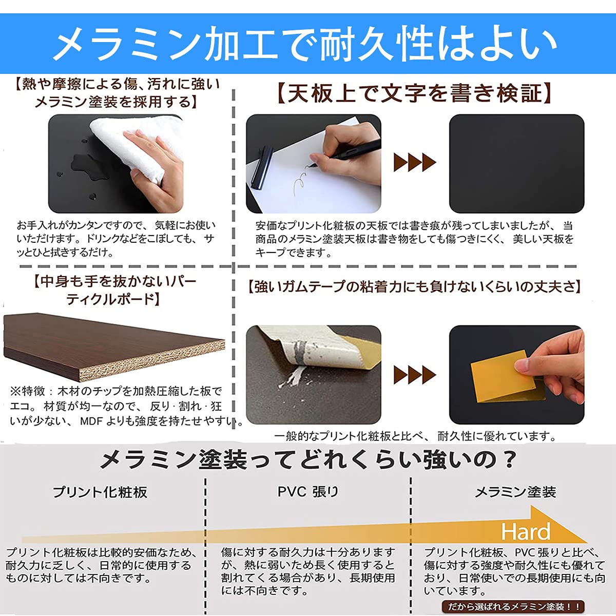 DEWEL パソコン ワゴン cpuラック キャスター付き 幅60 奥行35 高さ105cm 4段 可変式 スリム サイドデスク ゲーミングpc 棚 ノートパソコン 収納 プリンター 台 机横 pc置き台 木製