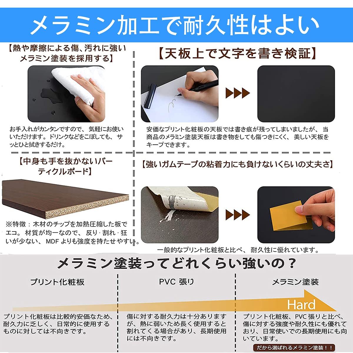 DEWEL パソコン ワゴン cpuラック キャスター付き 幅60 奥行35 高さ105cm 4段 可変式 スリム サイドデスク ゲーミングpc 棚 ノートパソコン 収納 プリンター 台 机横 pc置き台 木製