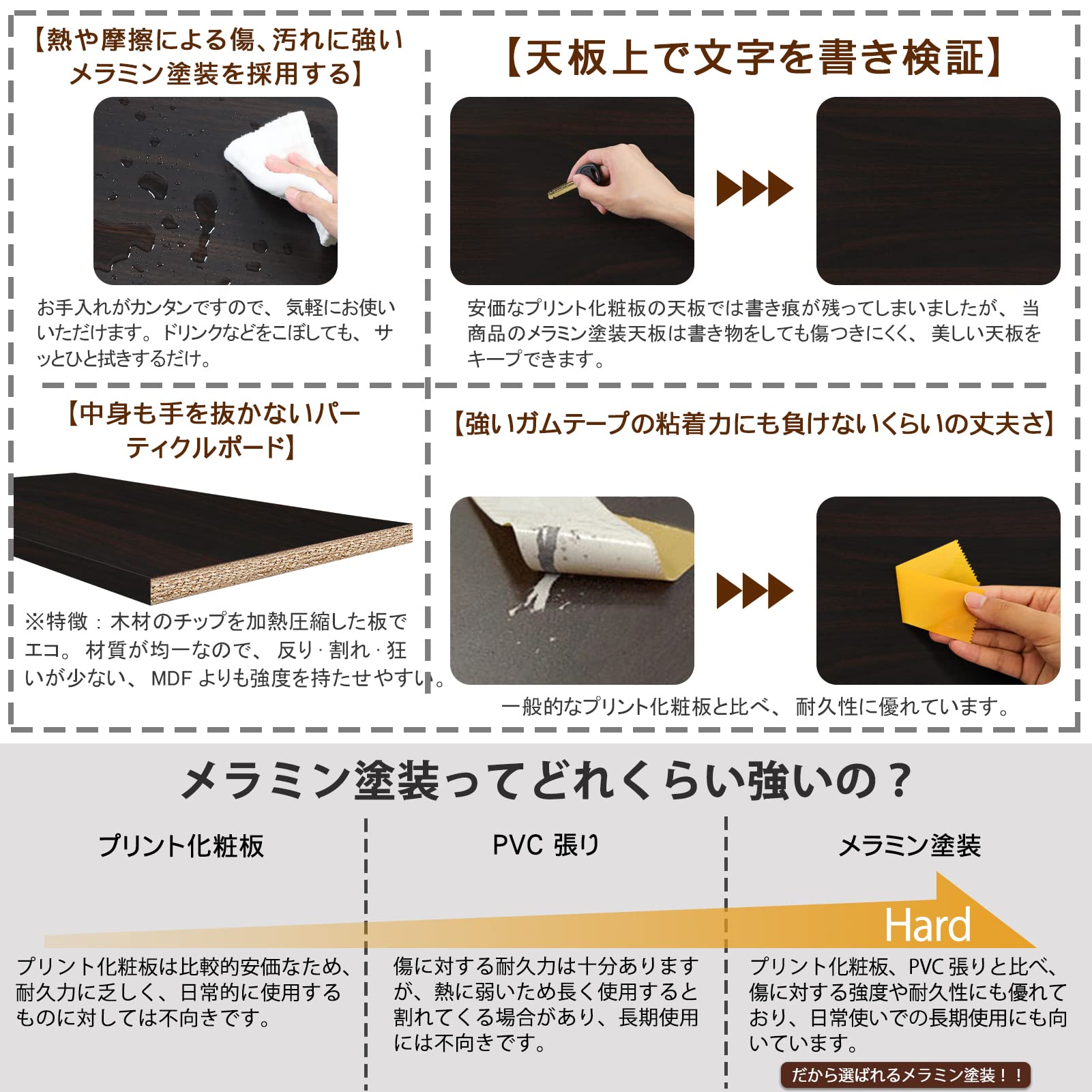 DEWEL パソコンワゴン pcワゴン cpuワゴン 3段 キャスター付き 取っ手付き 棚板高さ調節可能 幅60 奥行き32 高さ75cm