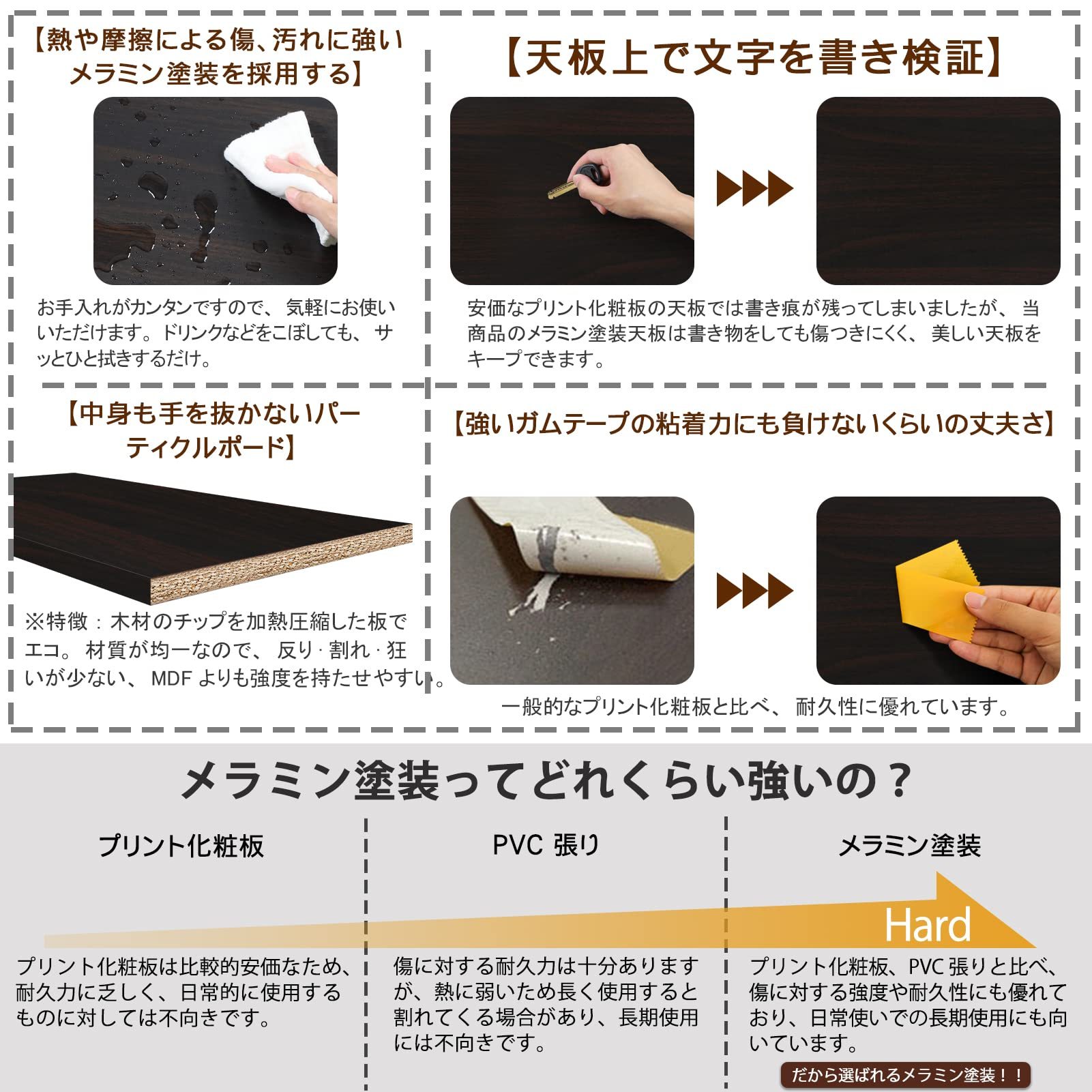 DEWEL パソコンワゴン pcワゴン cpuワゴン 3段 キャスター付き 取っ手付き 棚板高さ調節可能 幅60 奥行き32 高さ75cm