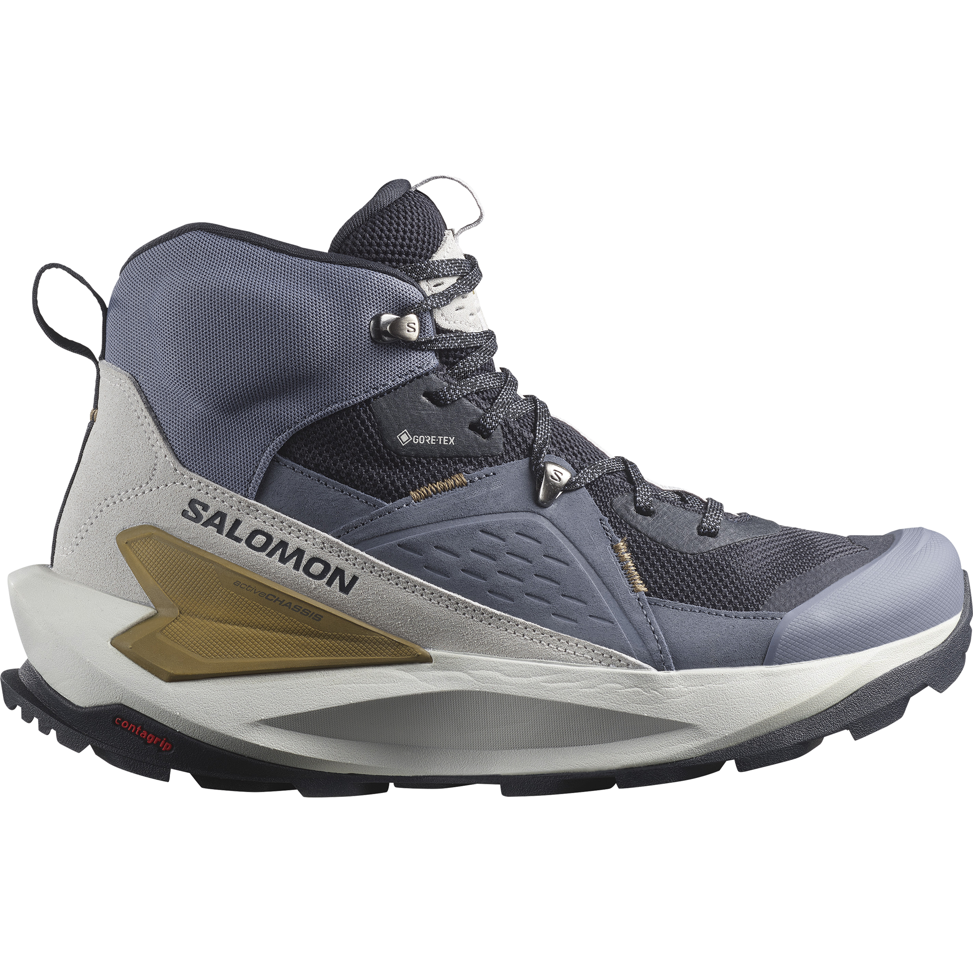 SALOMON MEN SHOES ELIXIR MID GTX DARK