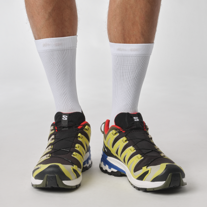 #Black / Buttercup / Lapis Blue