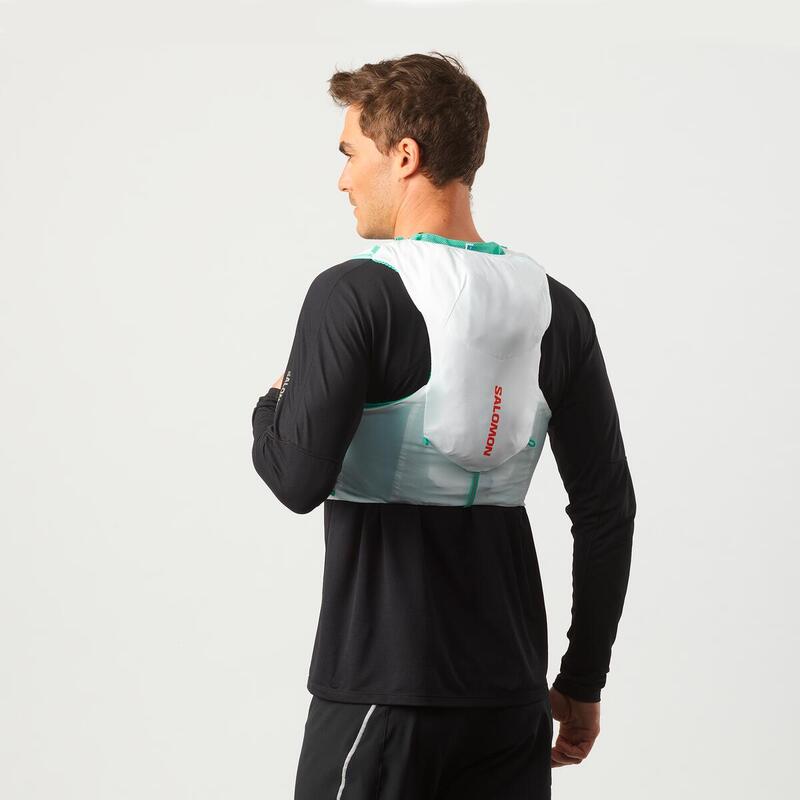 #WHITE/ ELECTRIC GREEN