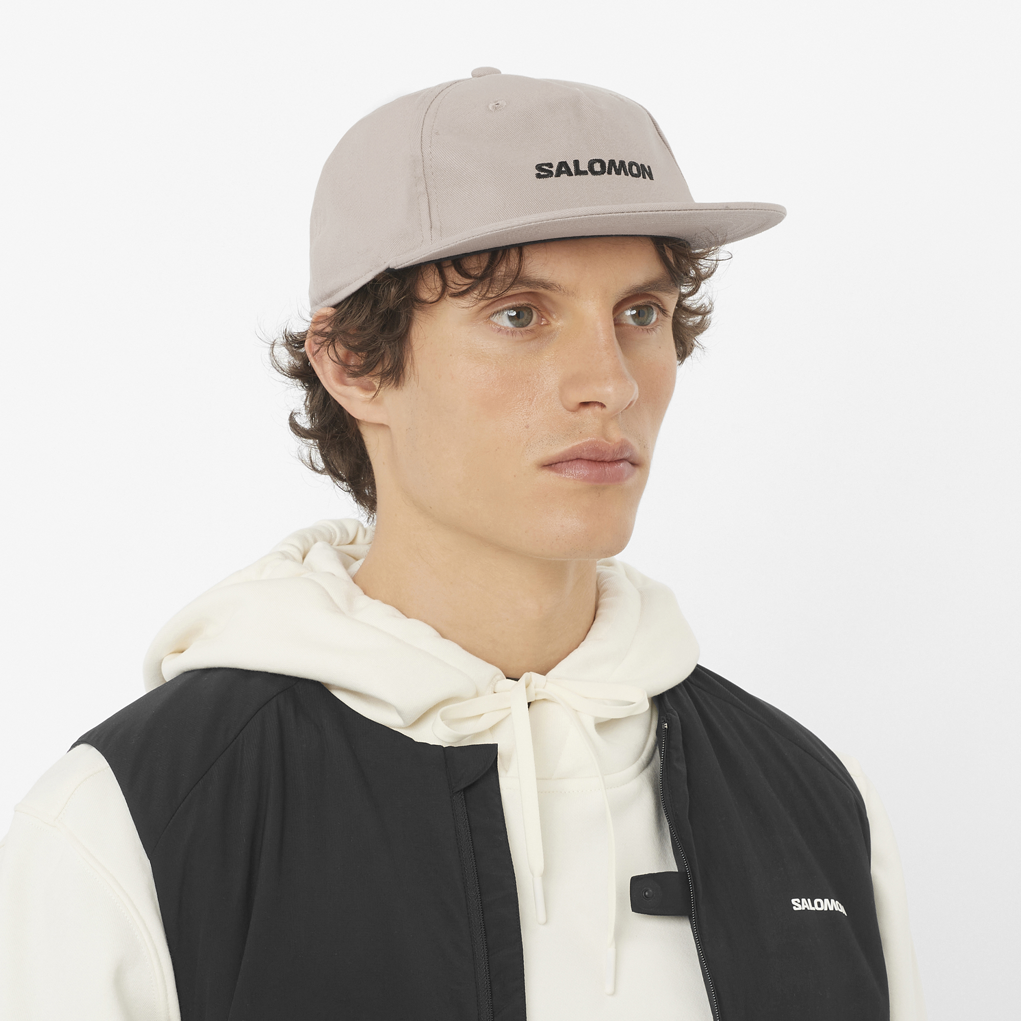 SALOMON LOGO FLAT CAP-ETHEREA