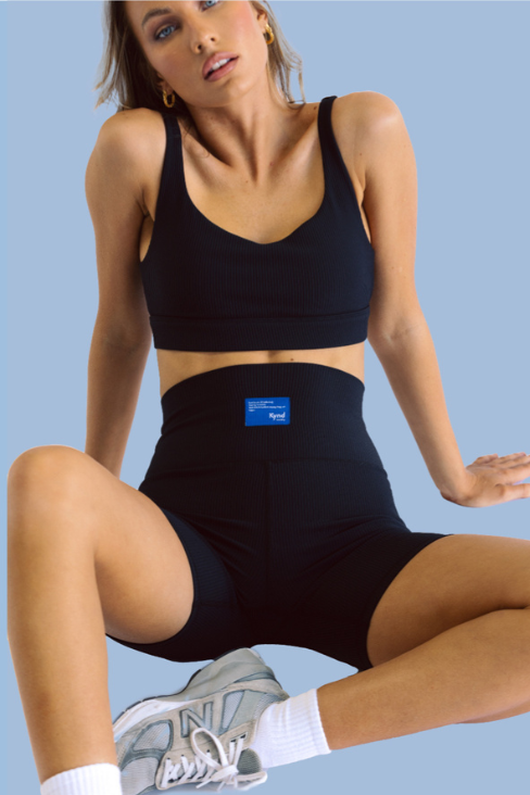 Kynd Society Ribbed Bike Sports Shorts - First Edition