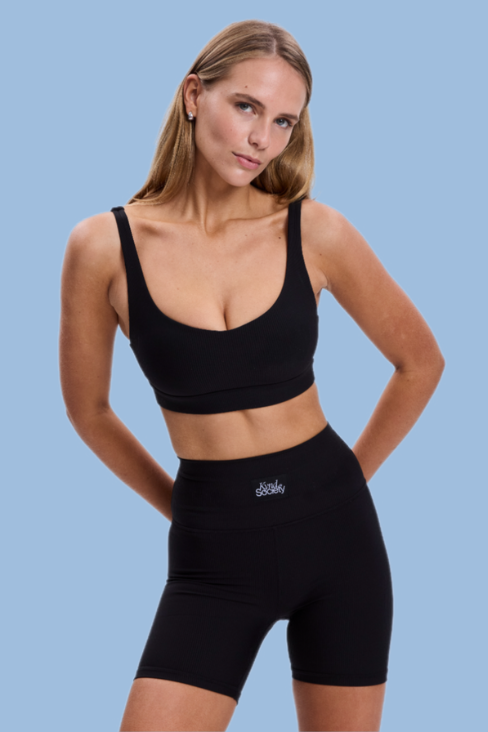 Kynd Society Ribbed Bike Sports Shorts