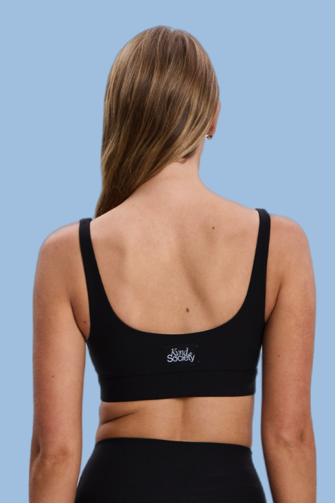 Kynd Society Ribbed Crop Sports Bra