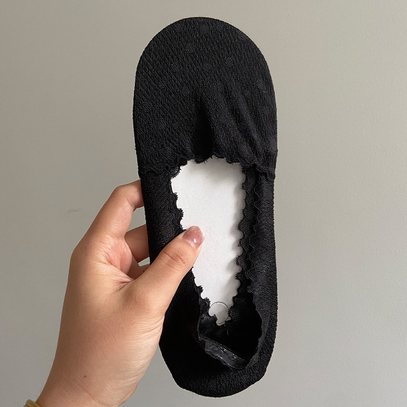 【6足セット】フットカバー 大きい足サイズ対応（足長 24cm-27cm） 抜けにくさ × 柔らかさ × 可愛さ備える【納期は2-3週間】