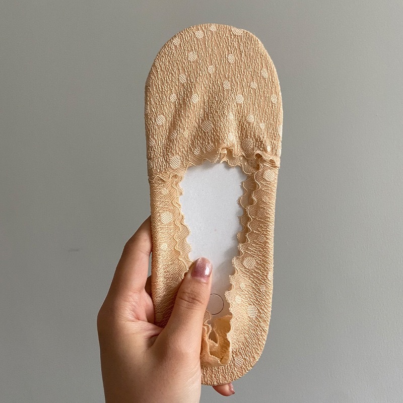 【6足セット】フットカバー 大きい足サイズ対応（足長 24cm-27cm） 抜けにくさ × 柔らかさ × 可愛さ備える【納期は2-3週間】