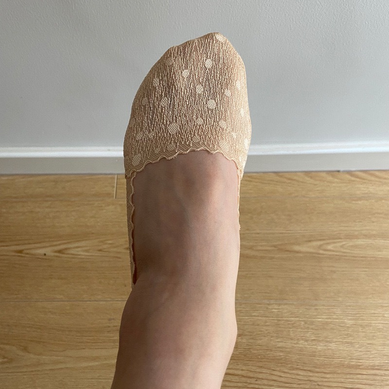 【6足セット】フットカバー 大きい足サイズ対応（足長 24cm-27cm） 抜けにくさ × 柔らかさ × 可愛さ備える【納期は2-3週間】