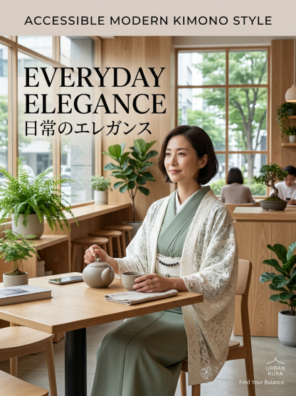 Monokimi モモンガコート 総レース 和装羽織 春秋向け 薄手 透け感 上質仕立て チェーン付き フリーサイズ （身丈87cm）