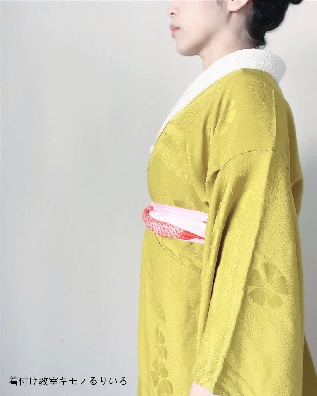 【極暖裏起毛】Monokimi和装ブラ付きスリップ  8分袖 1枚3役 胸補正機能付き 秋冬 防寒 保温  ファスナー式（赤色）