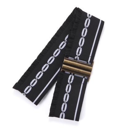 【2025秋・新発売】帯締めゴムベルト 伸縮自在＆ワンタッチ着脱！可愛い 全長80cm（最大96cm）