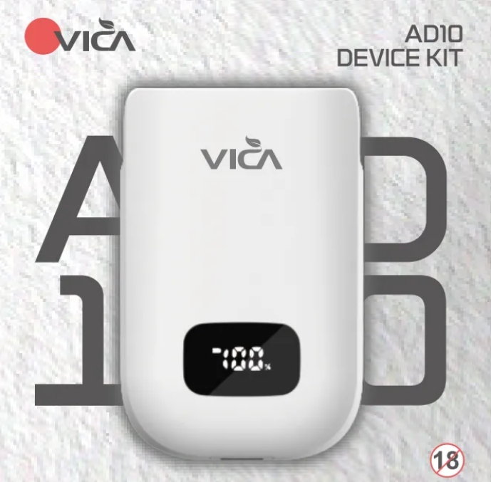 VICA AD10 Replaceable-Pod E-Cigarette �C 20,000 Puffs of Enduring Performance | 6 Selected Flavors