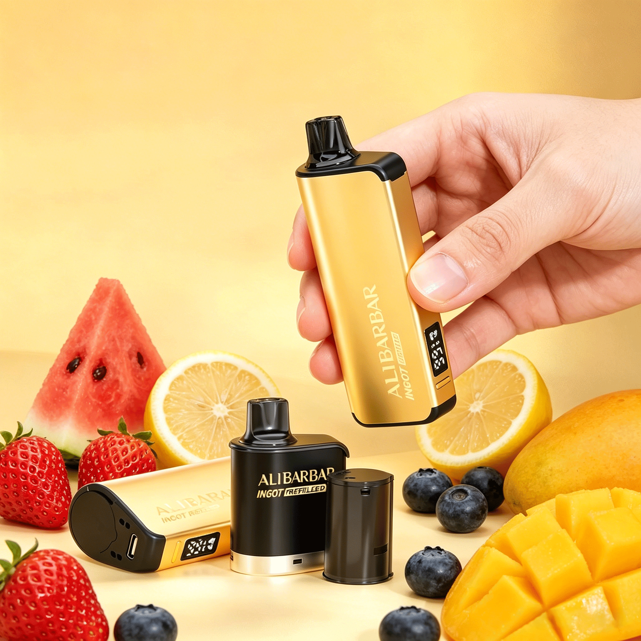 Alibarbar Disposable Vape Pen Ingot  9000 Puffs