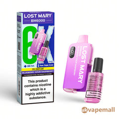 Lost Mary BM6000 Refillable Disposable Vape