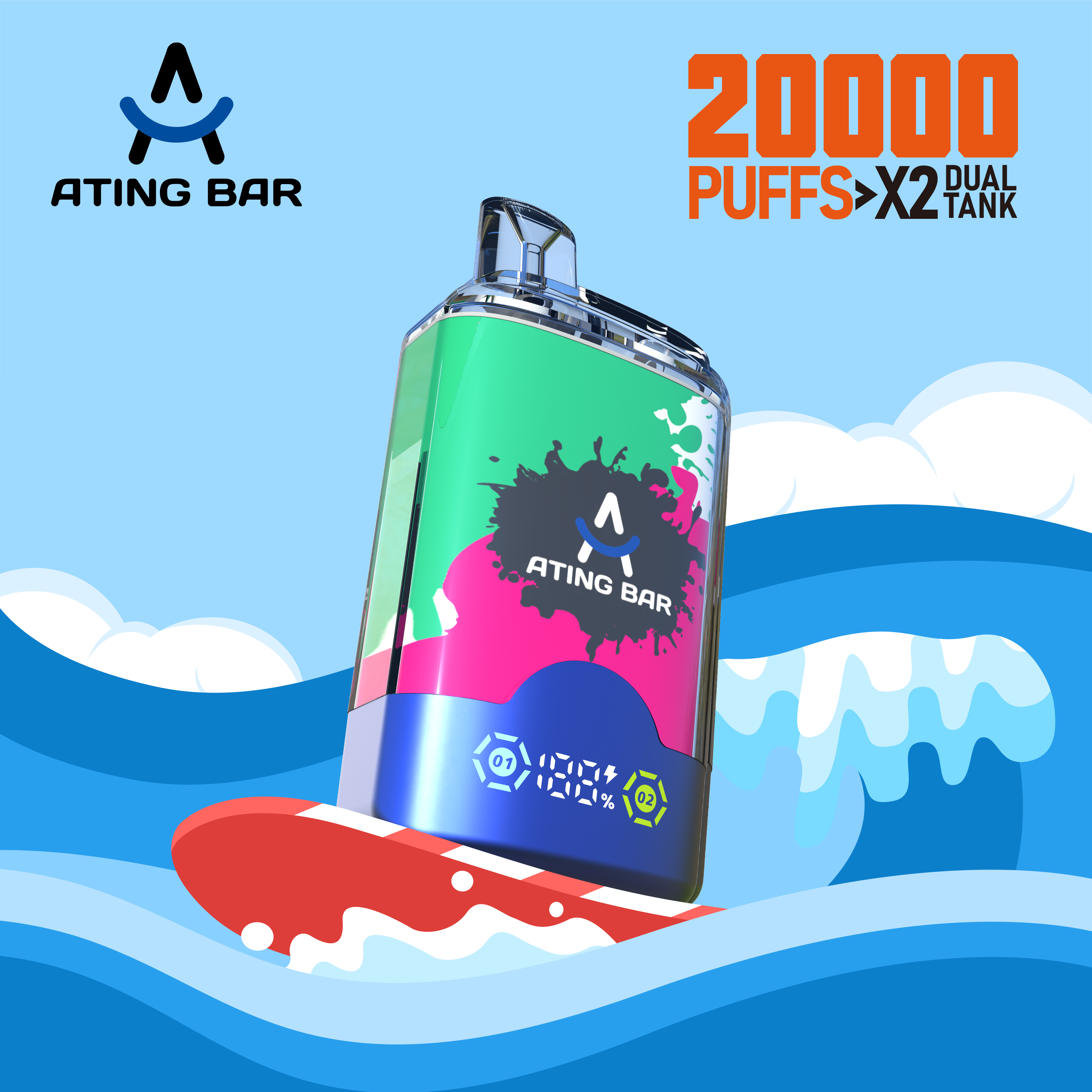 DB90 Disposable Multi-Fruit Flavor