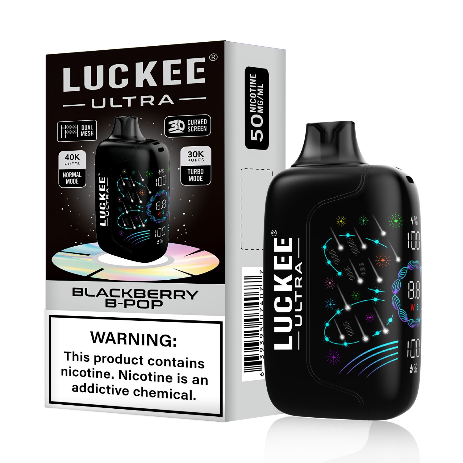 LUCKEE ULTRA SKY CLEAR 40000 PUFFS