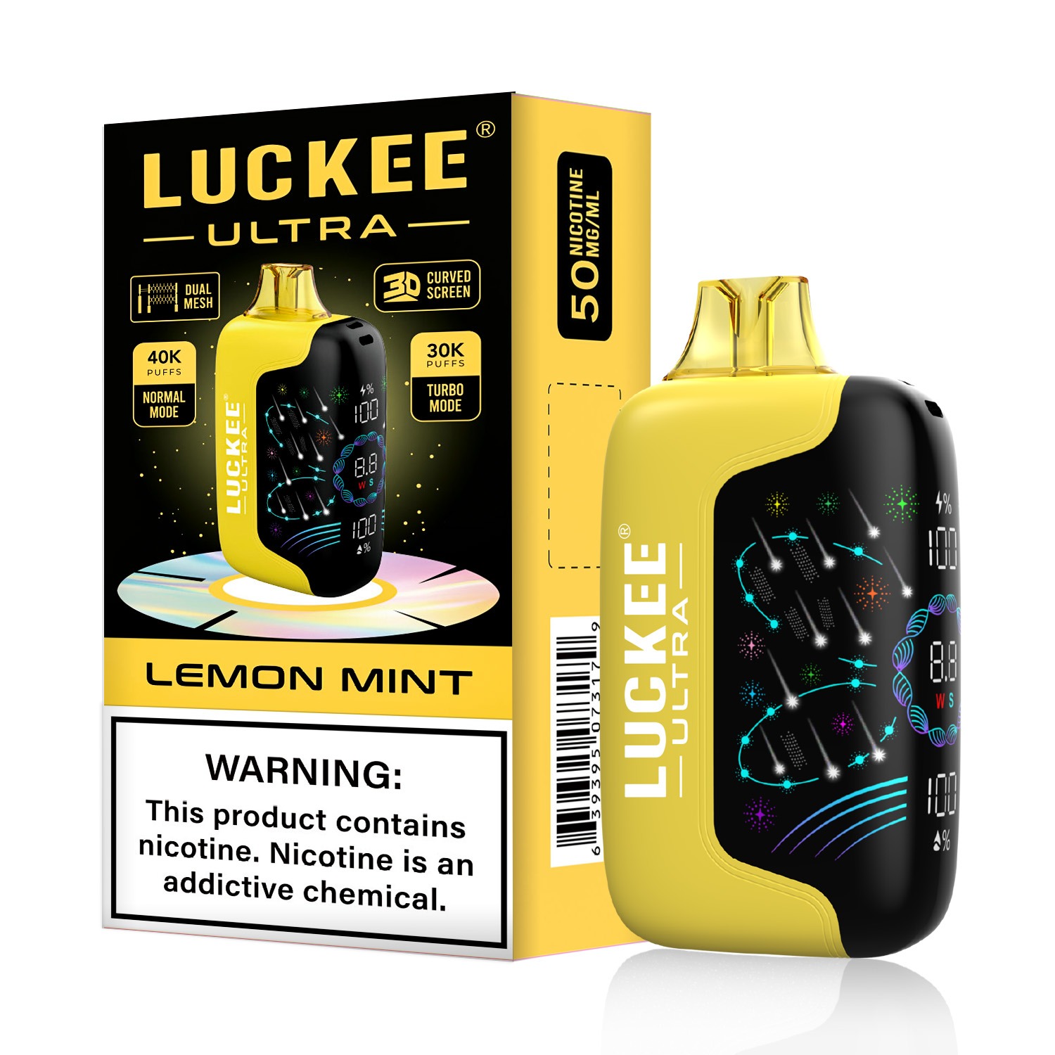 LUCKEE ULTRA SKY CLEAR 40000 PUFFS