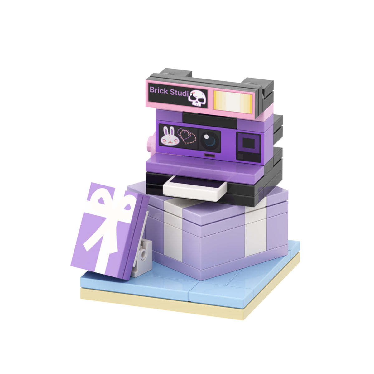 Purple Camera Accessories - MyCustomBrickheadz