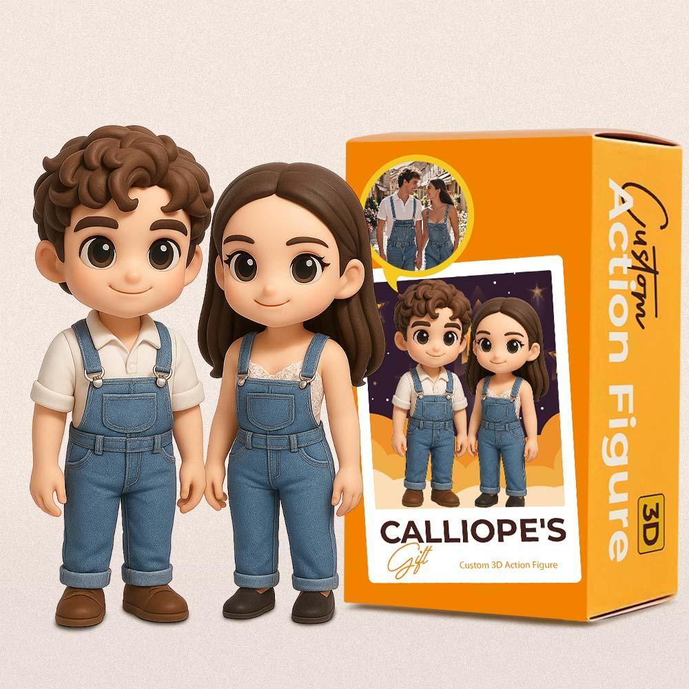 個性化 3d 人偶，將您的照片變成送給愛人的獨特禮物 - MyCustomBrickFigures