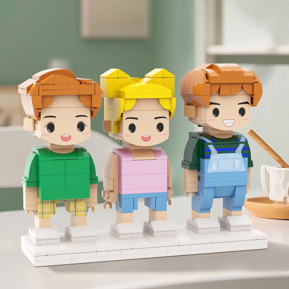 全身訂製積木人物小顆粒積木玩具積木禮物 - MyCustomBrickFigures