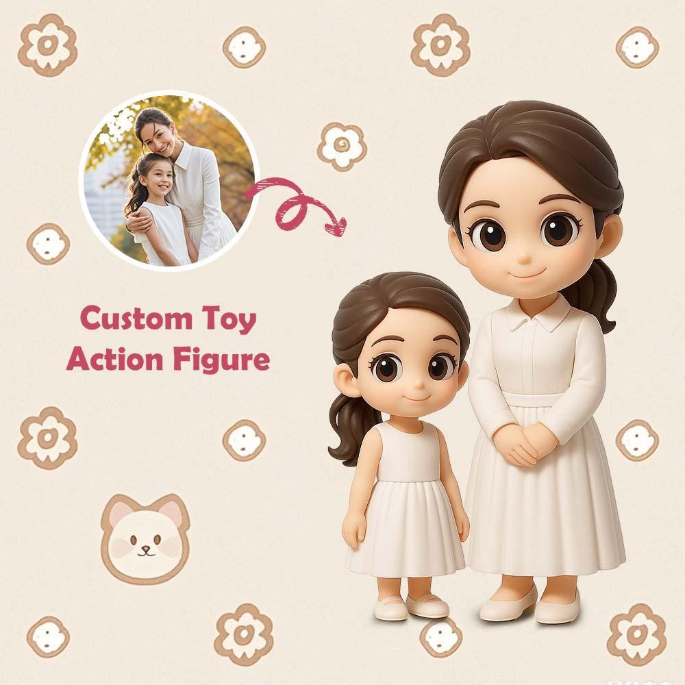 客製化玩具模型 3d 迷你模型 個性化照片盲盒 送給爸爸的禮物 - MyCustomBrickFigures