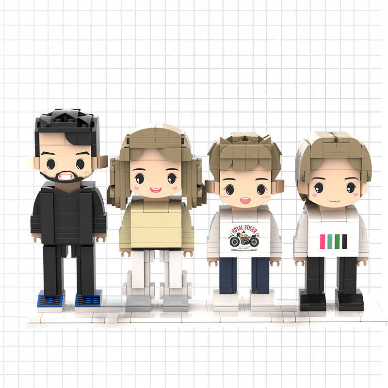 全身訂製積木人物小顆粒積木玩具積木禮物 - MyCustomBrickFigures