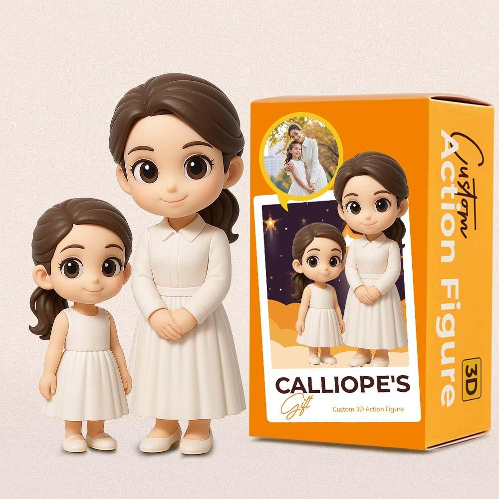 客製化玩具模型 3d 迷你模型 個性化照片盲盒 送給爸爸的禮物 - MyCustomBrickFigures