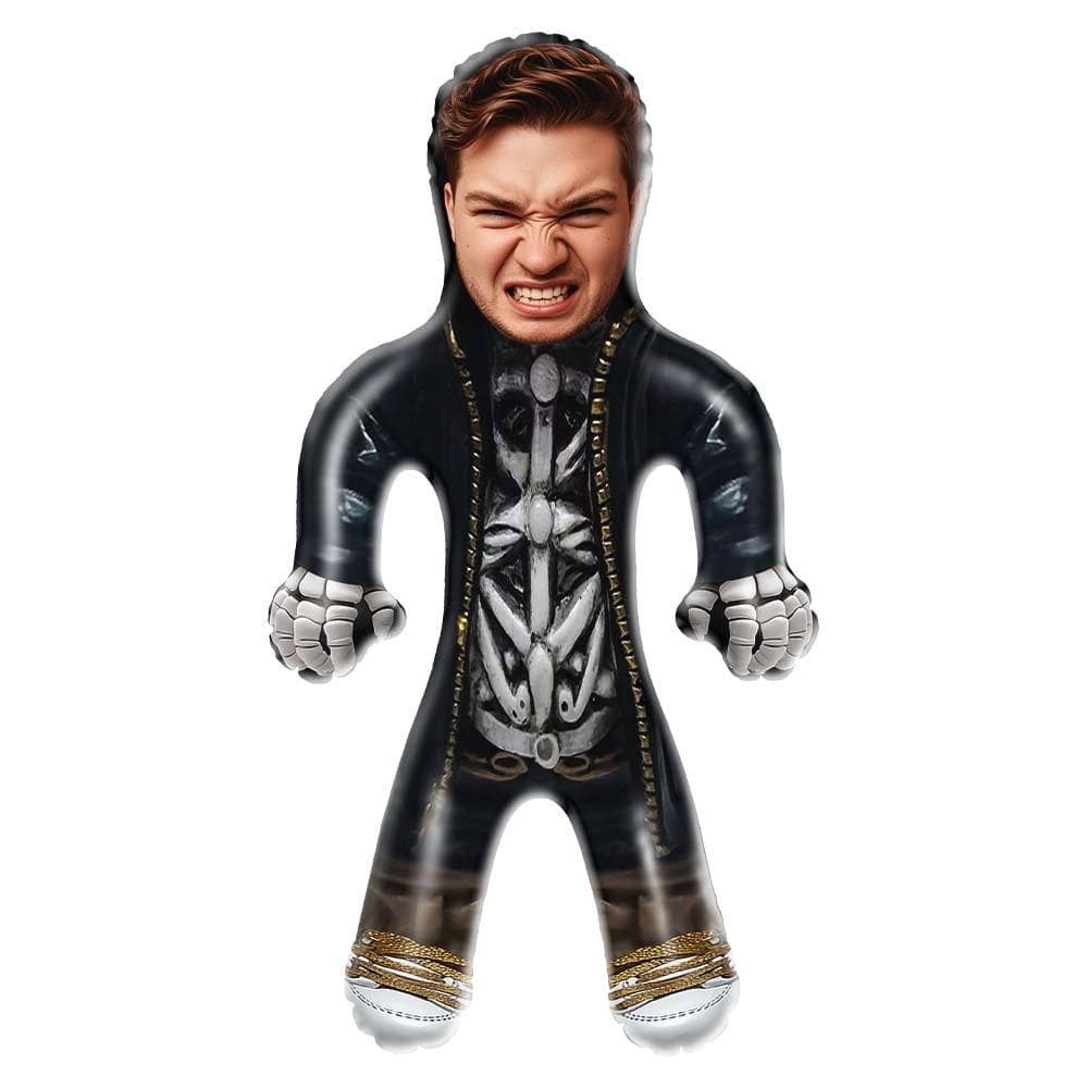 骷髏先生，為他訂製萬聖節空氣迷你劇娃娃個人化充氣娃娃 - MyCustomBrickFigures