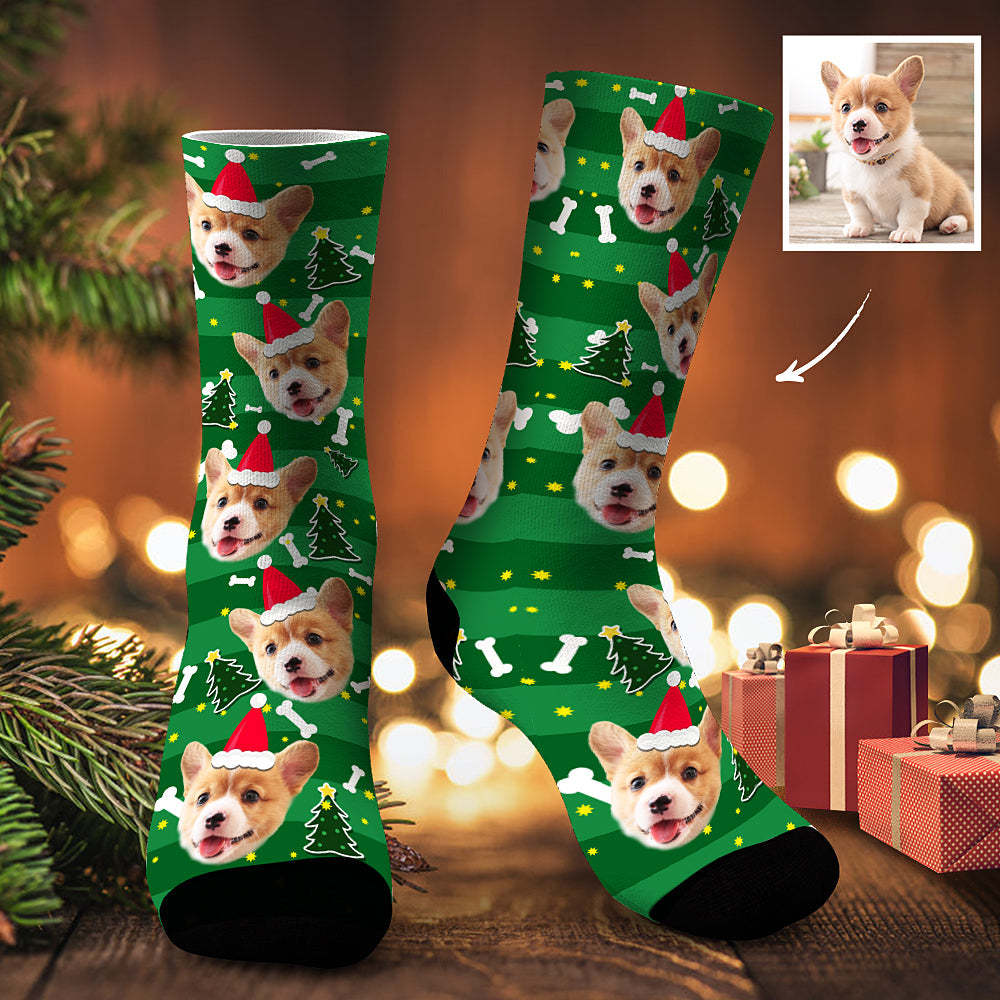 Christmas Custom Dog Socks - MadeMineAU