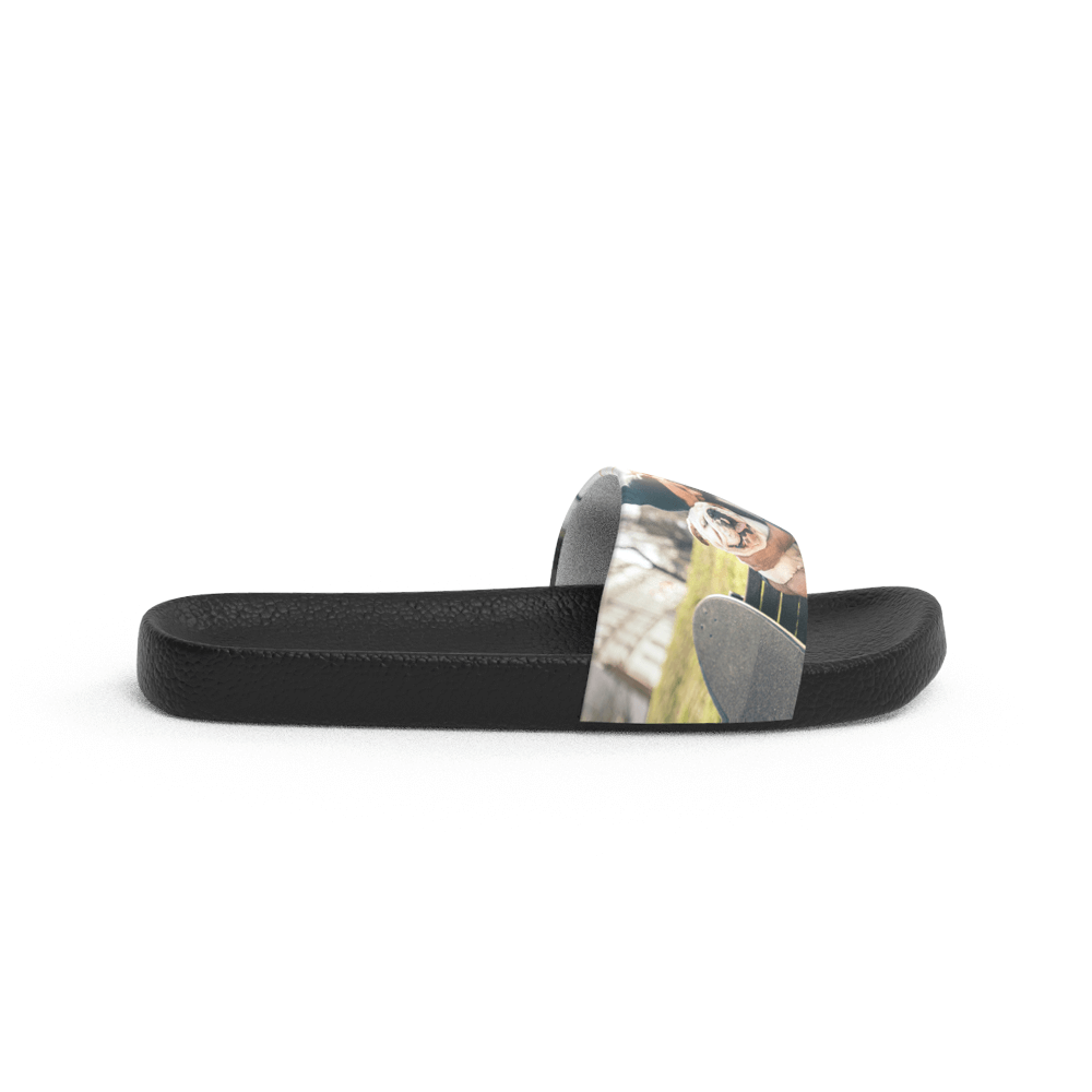 Custom Pet Photo Men's Slide Sandal - MadeMineAU