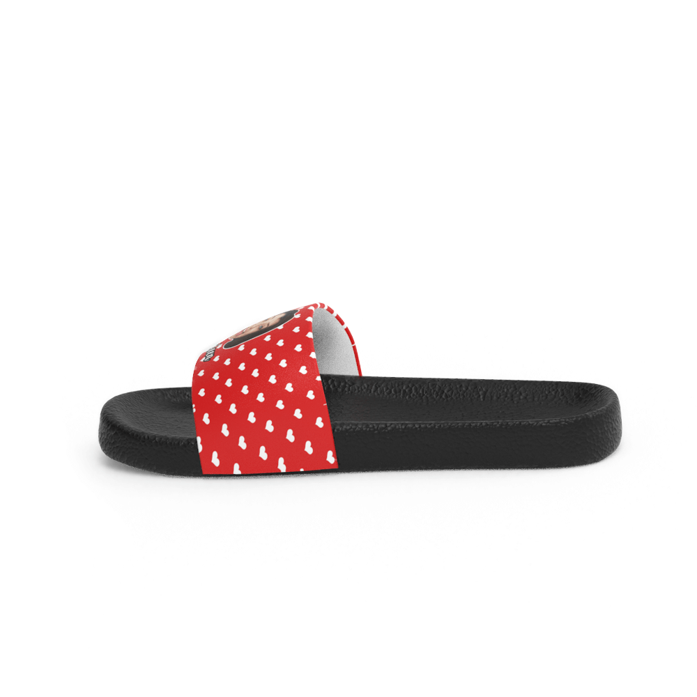 Custom Face Photo Seesaw Women's Slide Sandals - MadeMineAU