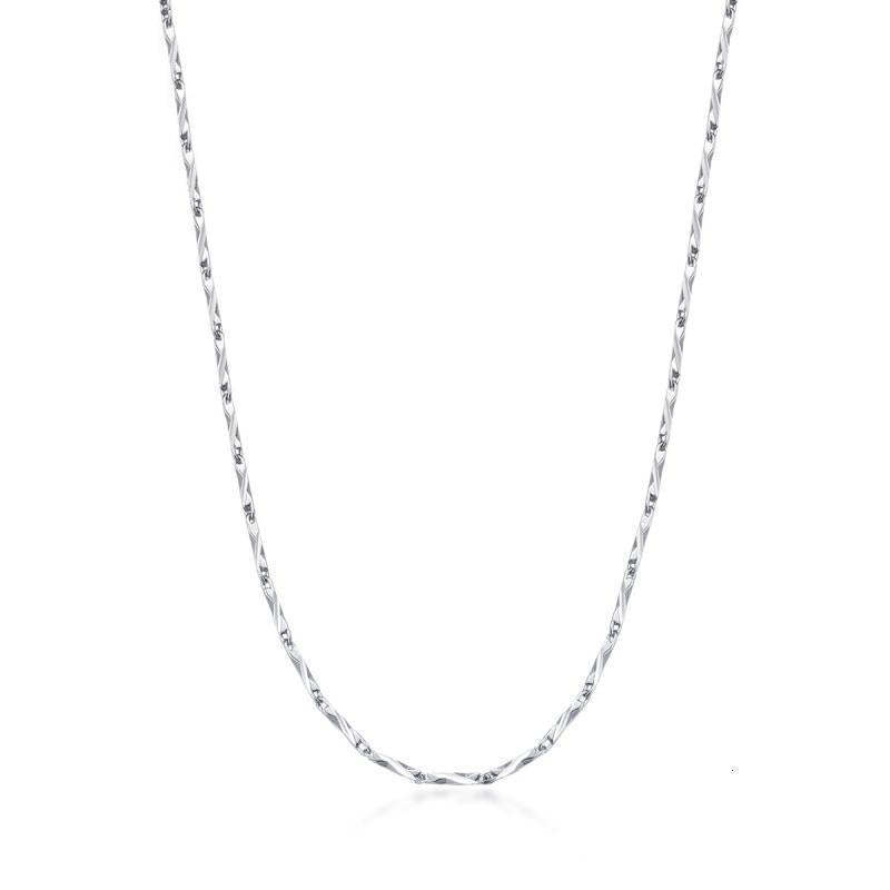 17.72In Silver Bar Link Chain Necklace For Men Women - MadeMineAU