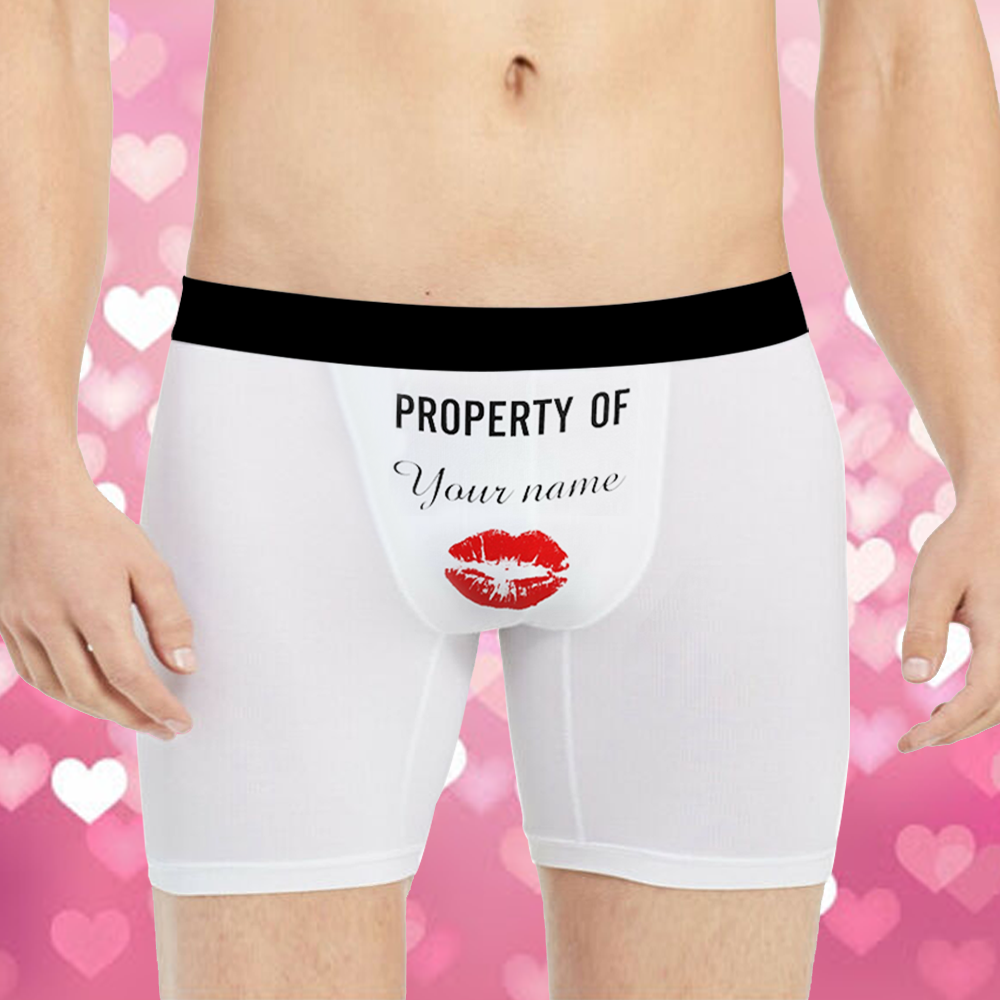 Custom Property of Yours Boxer Shorts - MadeMineAU