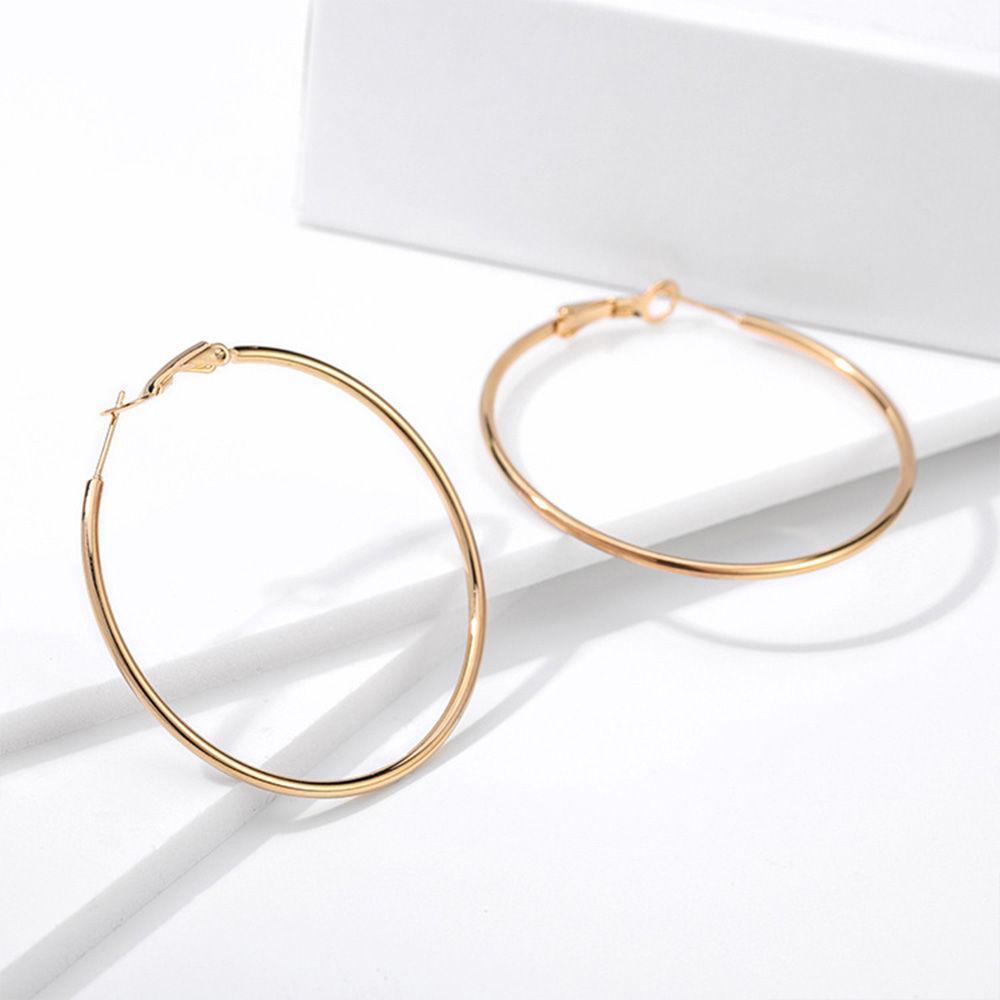 Simple Earrings Gold Plated Steel - MadeMineAU