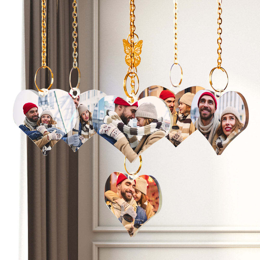 Custom Photo Wind Chimes Delicate Butterfly Home Decoration Gifts - MademineAU