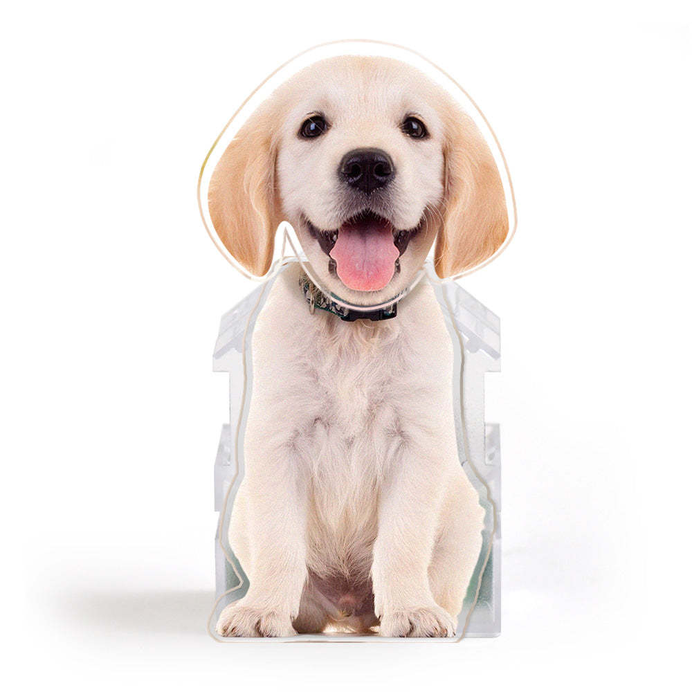 Custom Photo Automatic Shaking Head Ornament Personalized Car Dashboard Decoration Home Desktop Ornament - MadeMineAU