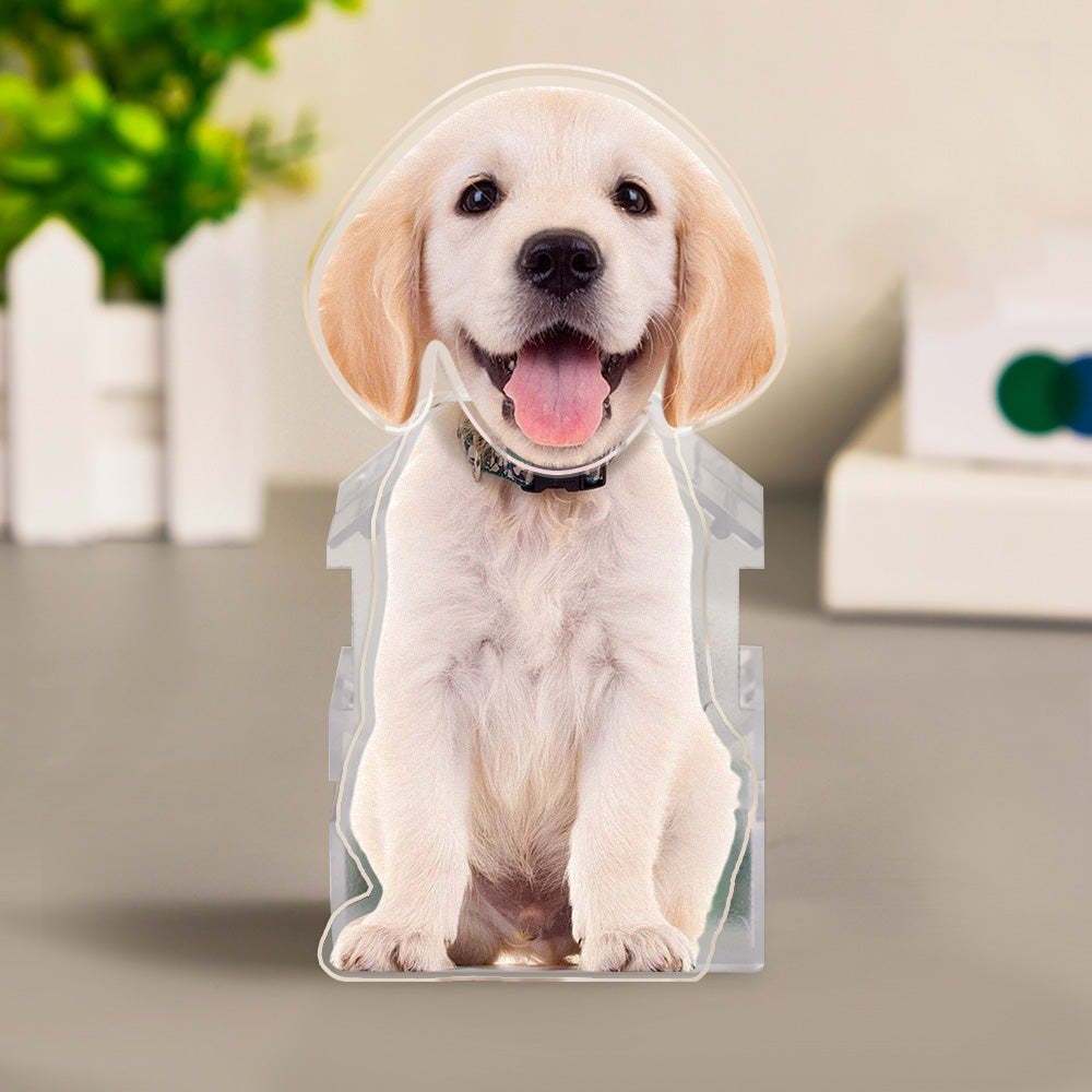 Custom Photo Automatic Shaking Head Ornament Personalized Car Dashboard Decoration Home Desktop Ornament - MadeMineAU