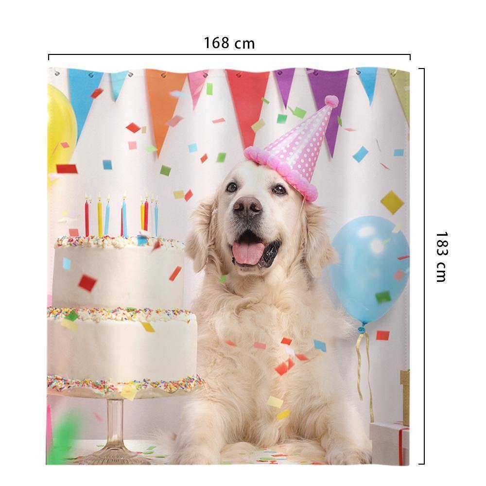 Custom Photo Shower Curtain Unique Gift Waterproof Shower Curtain - MadeMineAU