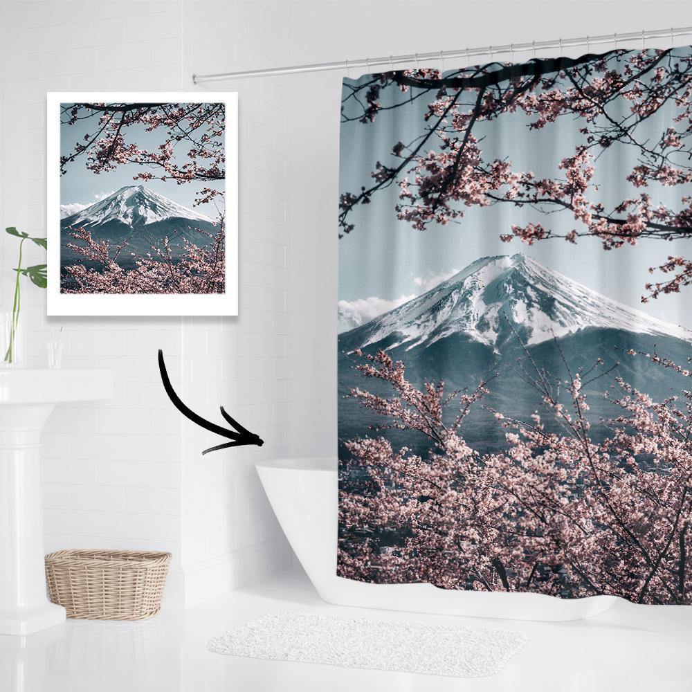 Custom Photo Shower Curtain Bathroom Decoration - MadeMineAU