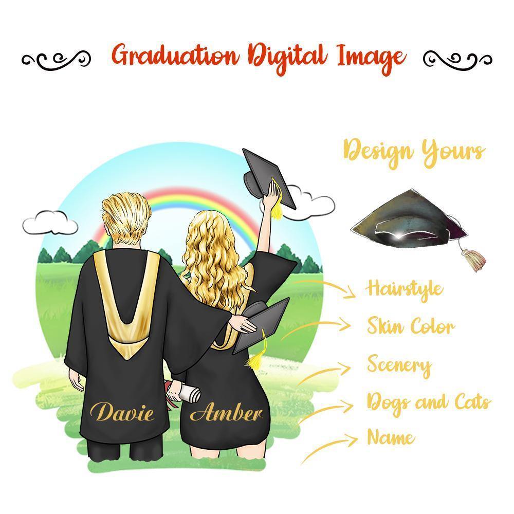 Graduation Digital Image Design Your Own, Share and Get $1 OFF Coupon Code - MadeMineAU