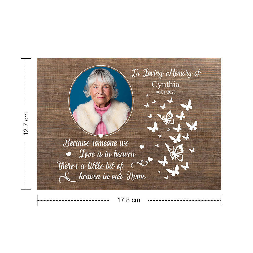 In Loving Memory Personalized Crochet Doll Gifts Handmade Mini Dolls Look alike Your Photo with Custom Memorial Card - MadeMineAU