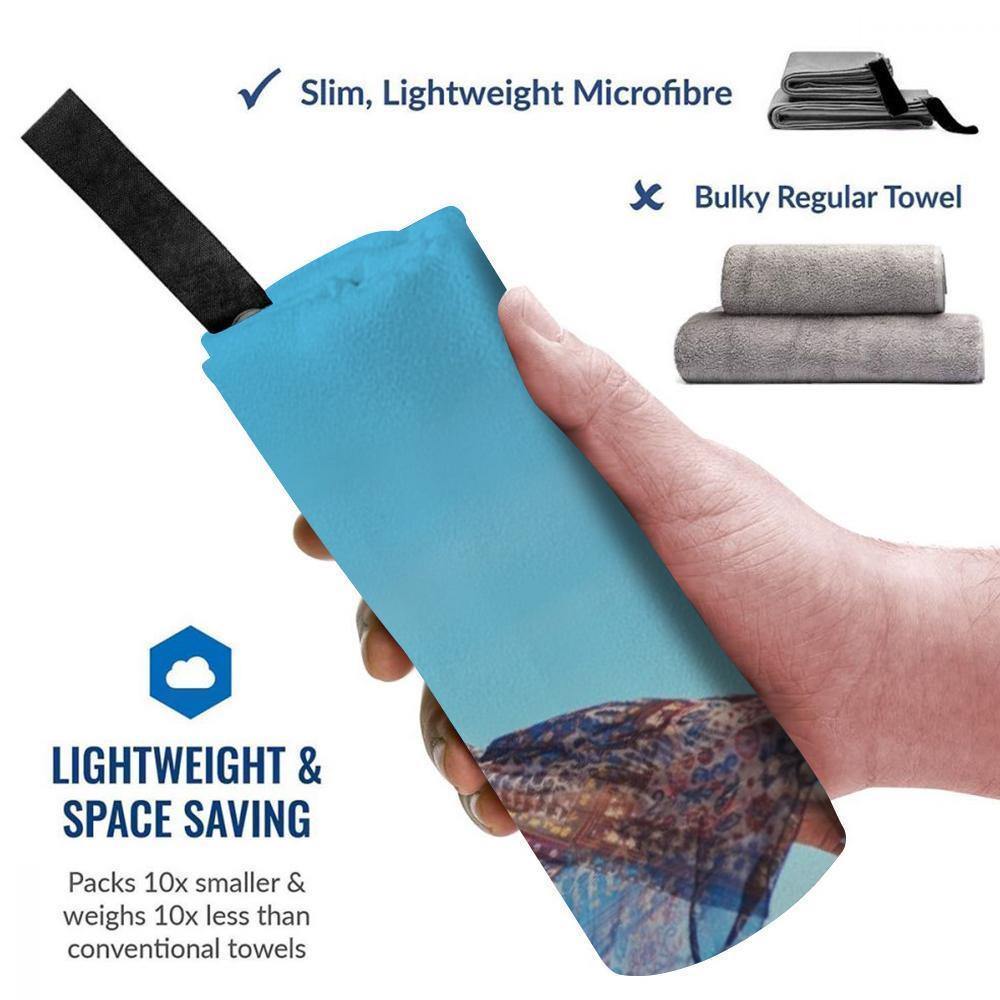 Personalized Towel Wrap Customized Photo Beach Towel Gift PoolTowel 80*160cm - MadeMineAU