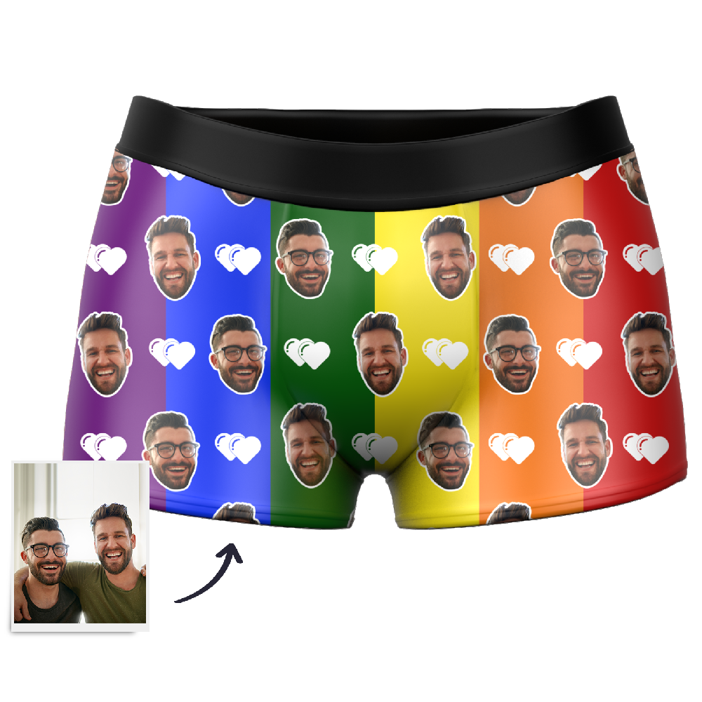 Men's Custom Pride Boxer Shorts - MadeMineAU