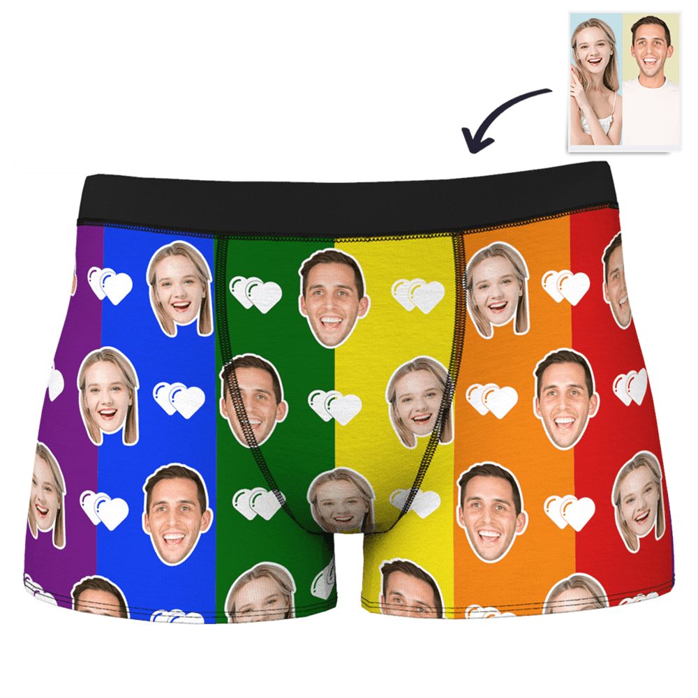 Men's Custom Pride Boxer Shorts - MadeMineAU